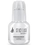 Stacy Lash Sensitive Eyelash Extension Glue Stacy Lash 5 ml / LOW Fume / Medical Grade Black Lash Adhesive / Minimize the potential of Irritation, Allergy, Fume, or Odor