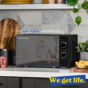 Russell Hobbs 20L Microwave Oven – 800W Countertop Kitchen Appliance