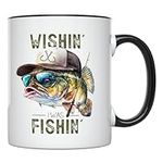YouNique Designs Fishing Coffee Mug