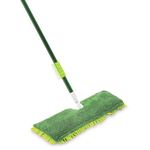 Libman 18" 2-Sided Microfiber Dust Mop | Hardwood Floor Mop | Hard Surface Floor Duster | Microfiber Fingers | Flat Mop | 360 Degree Swivel Head | 49” Long Handle | Dust and Mop Set