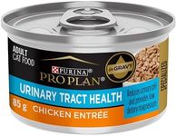 Pro Plan Wet Cat Food, Urinary Tract Health, Chicken Entree in Gravy 85g can (24 pack)