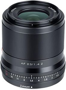 VILTROX AF 23mm F1.4 Z Lens for Nikon Z Mount Camera Body,Auto Focus Wide Angle APS-C Prime Lens Large Aperture for Nikon Z mount camera Z5 Z50 Z6 Z6II Z7 Z7II Zfc