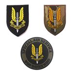 OYSTERBOY UK Special Air Service - SAS Who Dares WINS Tactical Patch 3pcs (Hook Backing)