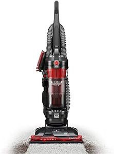 Hoover WindTunnel 3 Max Performance Pet, Bagless Upright Vacuum Cleaner, HEPA Media Filtration, For Carpet and Hard Floor, UH72625, Red