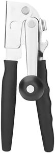 Smooth Edge Safety Cutter Manual Can Opener with Commercial Comfortable Crank Handle Heavy Duty Can Opener-Easy to Use (Heavy Duty Can Open)