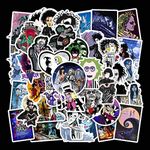 50 PCS Tim Burton Stickers,Sweeney 