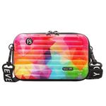 Valerie Sling Box Bag For Women With Detacheable Shoulder Strap And Convertible Into Cosmetic Bag Box (Multicolor, 5 Cm)