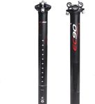 splumzer 3K Full Carbon Fiber Seatpost Seat Bicycle Seat Tube 3K Seatpost 27.2/30.8/31.6mm MTB Road Bicycle Setback Seatpost (30.8 * 400mm)