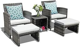 OC Orange-Casual 5 Piece Patio Furn