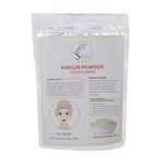 SVATV Sunflower Kaolin Powder For Face Mask Herbal Skin Face Powder Makeup, Bath Bomb Clay, Spa Mud Mask For Facial Face 227g