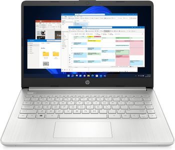 HP 14" Laptop – Intel i5, 16GB RAM, 512GB SSD, Silver