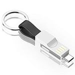 Lightning Cable Keychain Charger fo