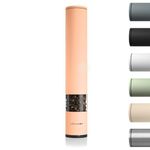 LARS NYSØM Salt Pepper Mill Manual with Adjustable Ceramic Grinder from coarse to fine I Design Spice Mill (Creamy Peach)