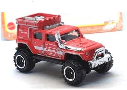 Matchbox Jeep Wrangler Superlift 42/100 Serie 2023 red rot