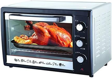 BOS & SARINO 35L Convection Rotisserie BBQ Bench Top Portable Oven