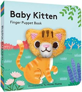 Baby Kitten: Finger Puppet Book: (Board Book with Plush Baby Cat, Best Baby Book for Newborns) (Baby Animal Finger Puppets, 20)