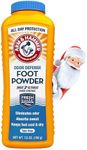 Arm & Hammer Foot Powder for Shoes & Feet, Talc-Free Odor & Moisture Control for Men & Women, 7 oz (1 Pack)