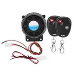 Wincal Motorcycle Alarm, 105-125dB Low Power Motorcycle Remote Control Alarm Horn Anti-Theft Security System