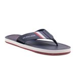 U.S. POLO ASSN. Mens Patt 3.0 Slipper - (Uk8) (Us9) (2Fd24994N01),navy