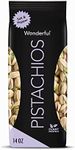 Wonderful Pistachios In Shell, Salt & Pepper Flavored Nuts, 14 Ounce Bag, Protein Snacks, Gluten Free, Healthy Snacks