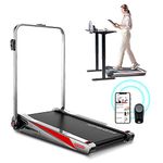 Egofit Walker Plus Walking Pad Treadmills for Home Foldable with Incline 5° Folding Treadmill with Handrails, 6KMH LCD Screen, Compact Fit Under Desk