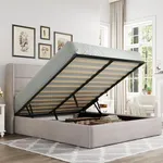 Allewie Queen Size Lift Up Storage 