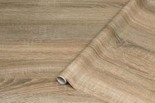 d-c-fix vinyl wrap Light sonoma oak wood effect 45 cm x 2 m - sticky back plastic roll for furniture, kitchen & cupboards - contact paper sticker self adhesive film