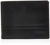 Fossil Men's Wilder Flip Id Bifold Bi Fold Wallet, Wilder Black, One Size UK