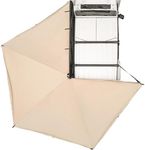JOYTUTUS 270 Awning - 125 SQ. FT Freestanding All-Weather Side Canopy, Vehicle Awning UV50+, Waterproof PU10000mm, Adjustable for SUV/Truck/Van, Wind Resistant