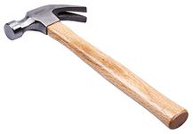 Amtech A0400 16oz (450g) Claw Hammer with Wooden Handle