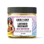 Dread Wax: All Natural & NO Build Up Lavender and Rosemary Loc Moisturizing & Retwisting Butter For Dreadlocks by Lockology