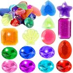 Diving Gem Pool Toys, Diving Gems for Pool for Kids, 16 Big Colorful Diamond Pirate Treasure Summer Underwater Gemstone Swimming Training Gift Water Toy Pool Games for Party Favors Birthday Decoration