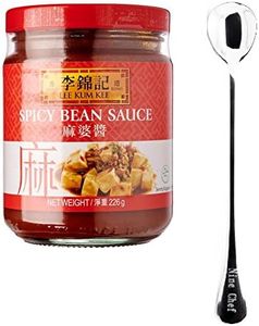 Lee Kum Kee Sauce (Spicy Bean Sauce (麻婆酱), 1 Bottle) + One NineChef Spoon