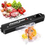 ROMINO Portable Automatic Vacuum Sealer Machine, Vacuum Packing Machine, Mini Plastic Bags Sealing Machine USB Rechargeable Handheld Packet Sealer for Food, Snacks, Chips, Fresh Storage (Multi)