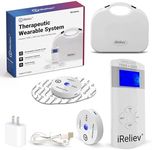 iReliev Wireless TENS + EMS Therapeutic Wearable System Wireless TENS Unit + Muscle Stimulator Combination for Pain Relief, Arthritis, Muscle Conditioning, Muscle Strength