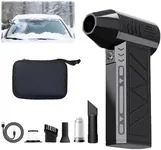 2026 Upgrade Mini Turbo Snow Blower, Electric Air Duster Snow Blower for Car 130,000 RPM Snow Master Pro with Led Hand Held Blower Cordless Tools Cleaner for Home, Outdoors, Keyboard, Computer