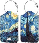 2 Pcs Luggage Tags, Fintie Privacy 