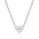 Personalized Heart Necklace, 925 St