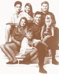 "Full House" 1980's and 1990's TV Show 11" X 14" Sepia Poster