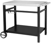 Royal Gourmet Dining Cart Table wit