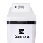 Kenmore 350 Water Softener with High Flow Valve | Reduce Hardness Minerals & Clear Water Iron | Whole Home Water Softener | Easy to Install | Reduce Hard Water in Your Home, Black