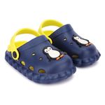 GLJ Naughty Angel First Walking Shoes for Baby Girls, Kids Clogs Slippers for Beach, Pool, Yard, Garden, Camping, Travel (Blueberry, 24 Months)