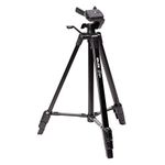 SLIK U883 3-Stage Compact Lightweight Folding Aluminum Travel Portable DSLR/SLR Video/Camera Tripod with 3-Way Pan Head for Canon Nikon Sony Cameras with Carry Case - Black (612-686)