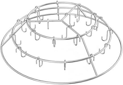 onlyfire Stainless Steel Rib Hanging System, 3-Tier Rib Hanger