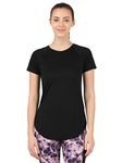 Jockey Women's Relaxed Fit T-Shirt MW62_Black_M