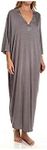 Natori Women's Zen Caftan, Heather 