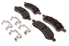 ACDelco Silver 14D1169ACHF1 Ceramic Front Disc Brake Pad Set with Clips