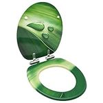 vidaXL Toilet Seat with Soft-Close 