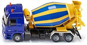 siku 3539, Cement Mixer, 1:50, Metal/Plastic, Yellow/Blue, Rotating drum