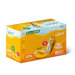 Naturo Mango Fruit Bars, Pouch Dispenser (12 Packs*6 Mango Fruit Bars) | Aam Papad | Travel Pack (Mango)